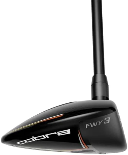 New LH  Cobra LTDx Black-Gold 15 Degree 3 Fairway Wood HZRDUS Stiff W/Headcover - Image 4